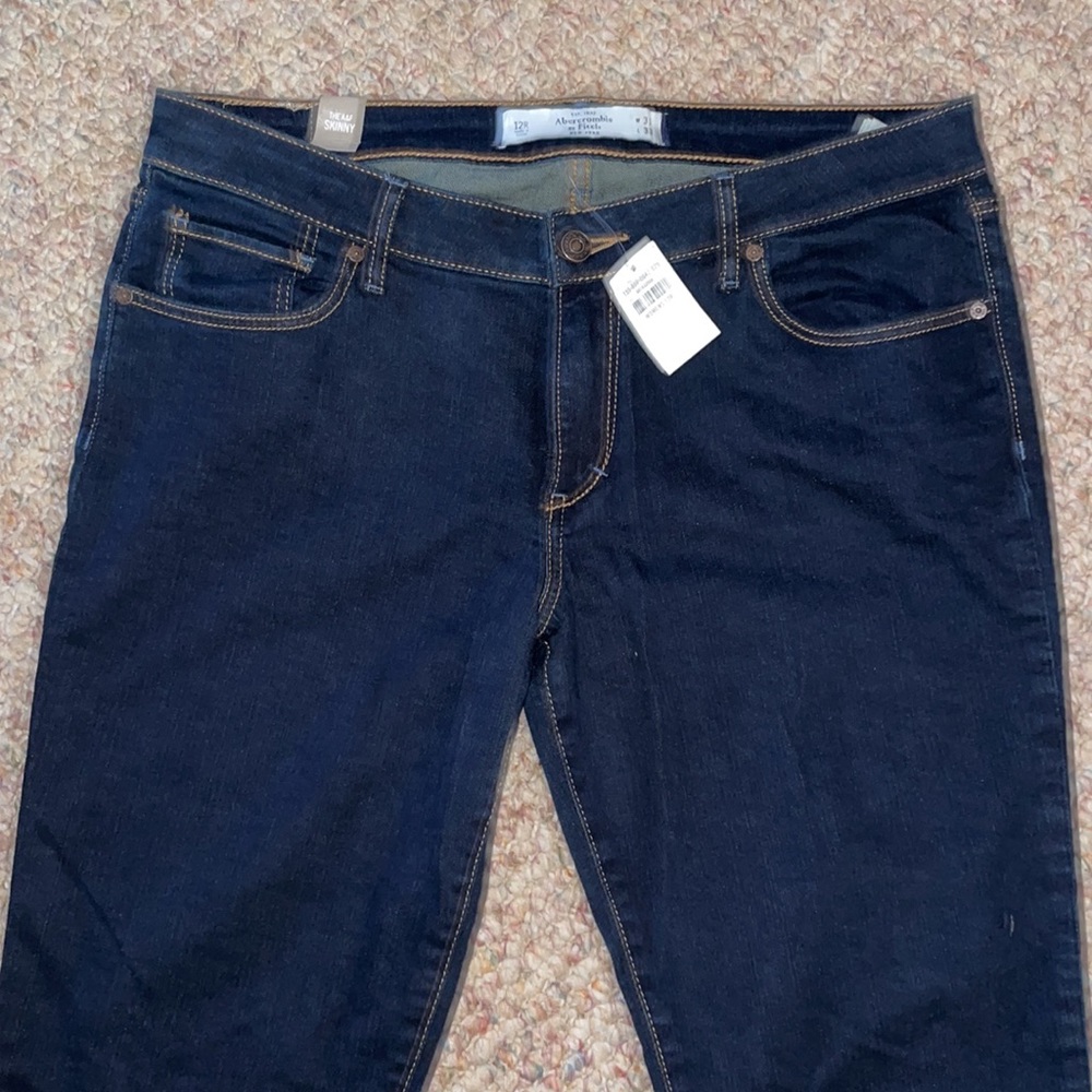Abercrombie & Fitch Dark Wash Jeans